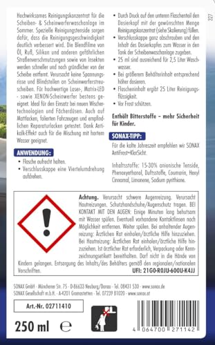 SONAX Innenraum- & Scheiben Reinigungs- & Pflegeset - 11-teilig mit Tasche