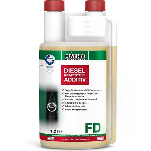 MATHY-FD Diesel Systemreiniger & Kraftstoffstabilisator 1,0l