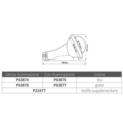PLASTIMO PL63874 Zylinderfender für Boote – Standard