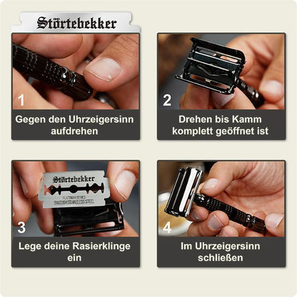 Störtebekker® Premium Gentleman Essential Set – Rasierset