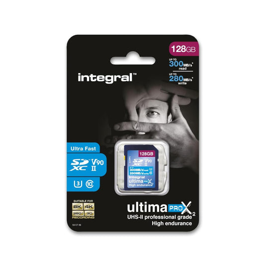 Integral 128GB UHS-II V90 SDXC Profispeicherkarte