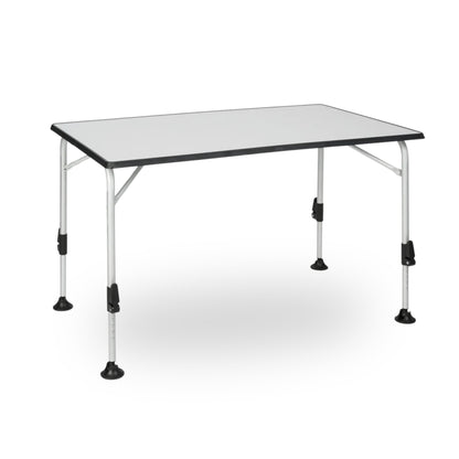 BERGER Ivalo 2 Alu Klapp-Campingtisch höhenverstellbar 115x70cm Grau