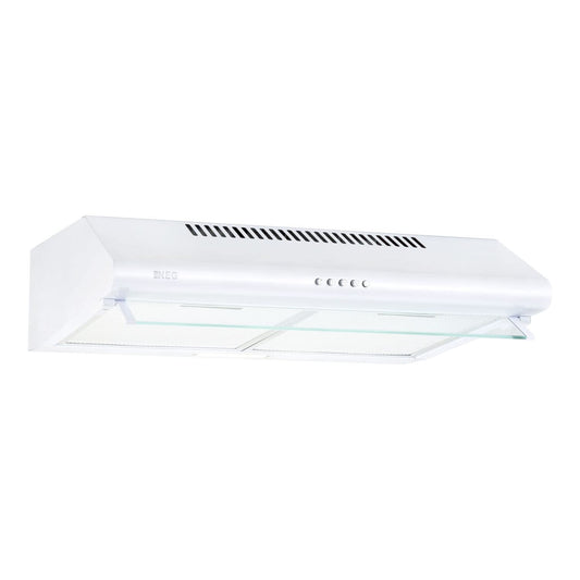 NEG NEG15-ATRW Unterbau-Dunstabzugshaube Edelstahl 60cm Weiss, weiß und 60cm breit. Sie saugt Kochdünste ab.