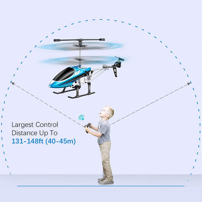VATOS YD-927 RC Helikopter ferngesteuert 3-Kanal 2.4 GHz mit LED