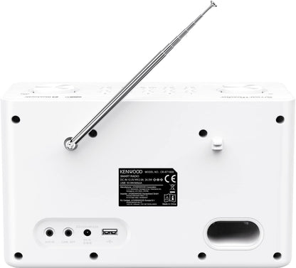 Kenwood CR-ST100S-W Digitalradio DAB+/UKW für Zuhause - Weiss