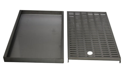 GASTROBEDARF WESTERBARKEY Tropfblech, Edelstahl 2-teilig 500x250mm