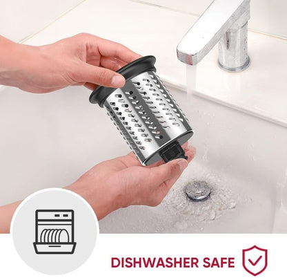 COFUN Gemüseschneider Set Aufsatz für KitchenAid - Edelstahl