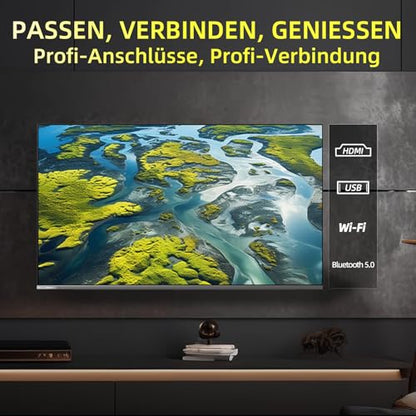 CHIQ 32 Zoll QLED FHD HDR10 Fernseher - Google TV, Schwarz