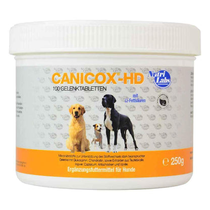 NutriLabs Canicox-HD Gelenktabletten für Hunde, 100 Kautabletten