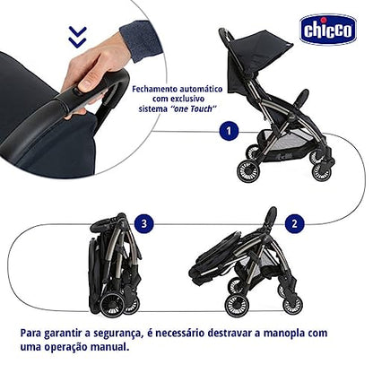 Chicco Cheerio Baby Buggy – Leicht, kompakt, ab Geburt (0-15 kg)