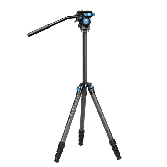 SIRUI ST-124+VA-5 Carbon Reisestativ mit Fluid Videokopf