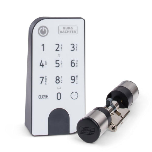 BURG-WÄCHTER ENTRYeasy 7601 PIN Türschloss mit Keypad - Schwarz