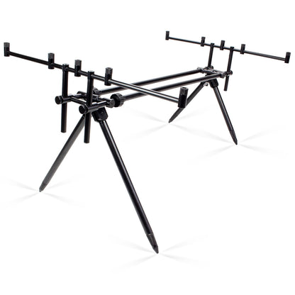Riverbank Rod Pod Alu Rutenauflage 5 Ruten – Schwarz
