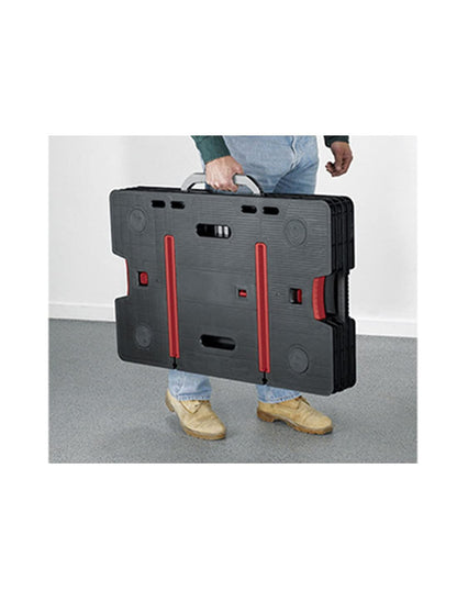 Keter Klappbare Werkzeugbank 249137 – Rot-Schwarz