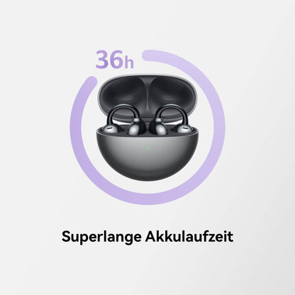 HUAWEI FreeClip Open-Ear-Kopfhörer, kabellos, Schwarz