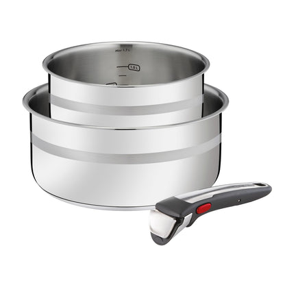 Jamie Oliver by Tefal Ingenio Kasserollenset 3-tlg. L977S3 Induktion