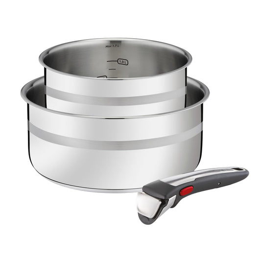 Jamie Oliver by Tefal Ingenio Kasserollenset 3-tlg. L977S3 Induktion
