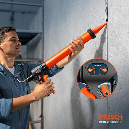 Presch Kartuschenpresse Beutelpresse – 600ml Umschaltbar 24:1