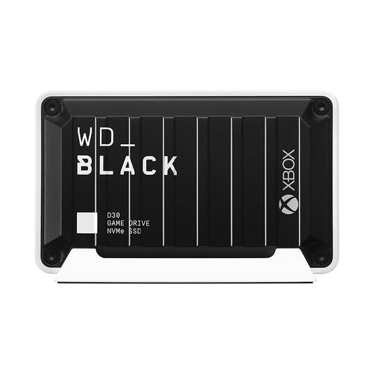WD_BLACK D30 Game Drive SSD 2 TB für PS5 & Xbox Series, eine schwarze, kompakte externe SSD. Erweitert Konsolenspeicher für Spiele.