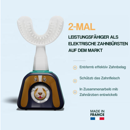 Y-Brush Kids NylonStart Set Elektrische Zahnbürste - Blau S