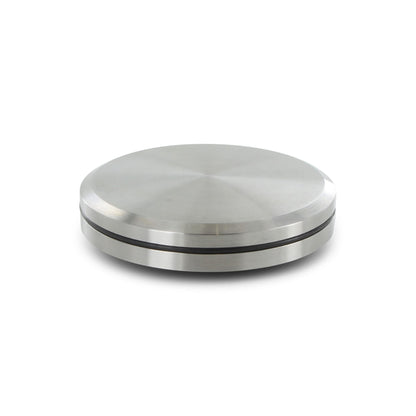 DL-pro Knebel Drehscheibe TwistPad® für Bosch Siemens Kochfeld 614176. Runder schwarzer Knebel steuert Kochfeld-Leistungsstufen.