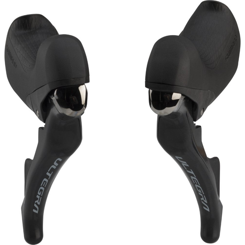 Shimano Ultegra R8000 Schalt-/Bremshebel - STR8000PA: Ergonomisch geformt, dunkelgrau. Steuert präzise Gangwechsel und Bremsen am Rennradlenker.