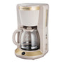 Russell Hobbs Brontë Stone Filterkaffeemaschine - 26781-56. Steinfarbene Kaffeemaschine mit Glaskanne zur Zubereitung von Filterkaffee.