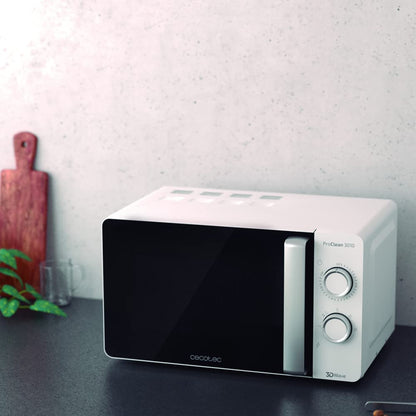 ProClean 3010 Mikrowelle – 20 Liter Kapazität, Weiss