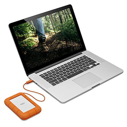 LaCie Rugged 4TB tragbare Externe Festplatte - USB-C STFR4000800