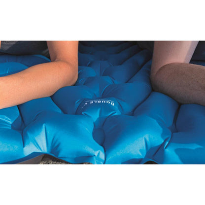 Klymit Double V Doppel-Isomatte – Blau 2020, Einheitsgrösse