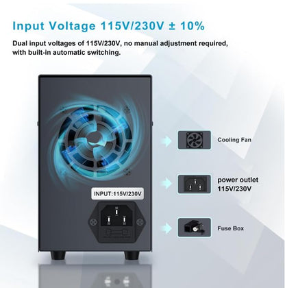 WANPTEK POWER DC Labornetzteil digital regelbar 30V 10A