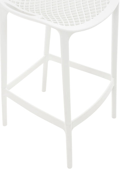 CLP Barhocker Air aus Kunststoff, 75cm Sitzhöhe - Weiss