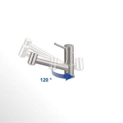 Villeroy & Boch Como Switch Küchenarmatur Hochdruck - Edelstahl