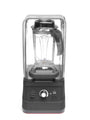 HENDI Standmixer BPA-frei 2.5L – Schalldämmende Schutzhaube. Schwarzer Standmixer mit Schutzhaube, zum geräuscharmen Mixen.