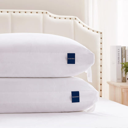 ACCURATEX Memory Foam Kopfkissen 40x80 cm, 2er Set, höhenverstellbar