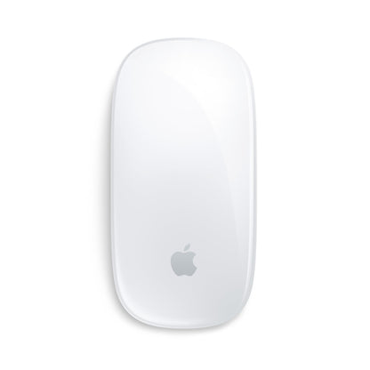 Apple Magic Mouse Bluetooth Multi-Touch Maus - Weiss (USB-C). Flache Multi-Touch-Fläche steuert Zeiger und Gesten.