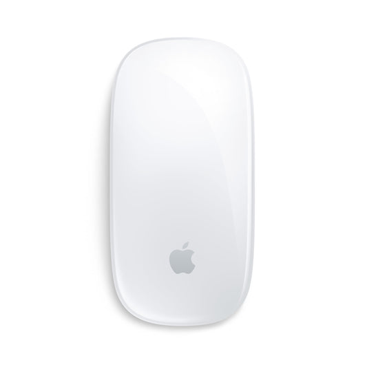 Apple Magic Mouse Bluetooth Multi-Touch Maus - Weiss (USB-C). Flache Multi-Touch-Fläche steuert Zeiger und Gesten.