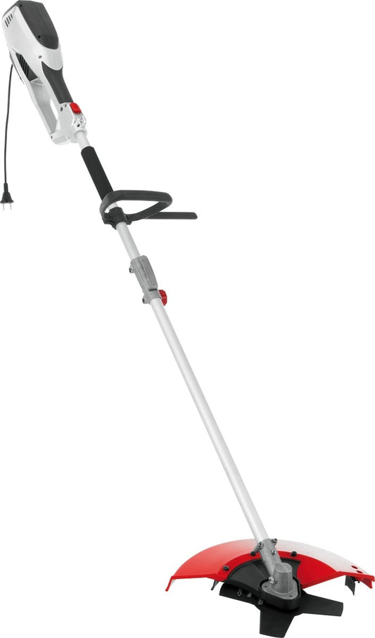 AL-KO BC 1200 E Elektro-Rasentrimmer - Faden & Messer, mit langem Schaft. Trimmt Rasenkanten und entfernt hohes Gras/Unkraut.