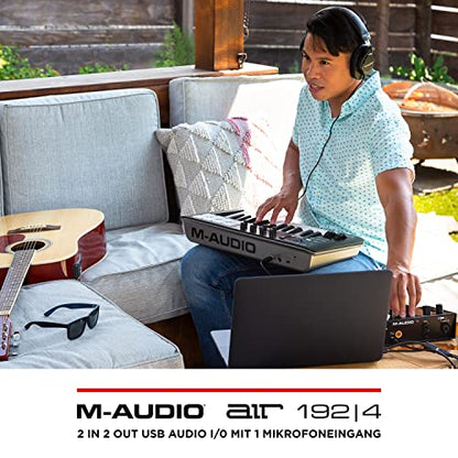 M-Audio AIR 192|4 USB Audio Interface – Recording