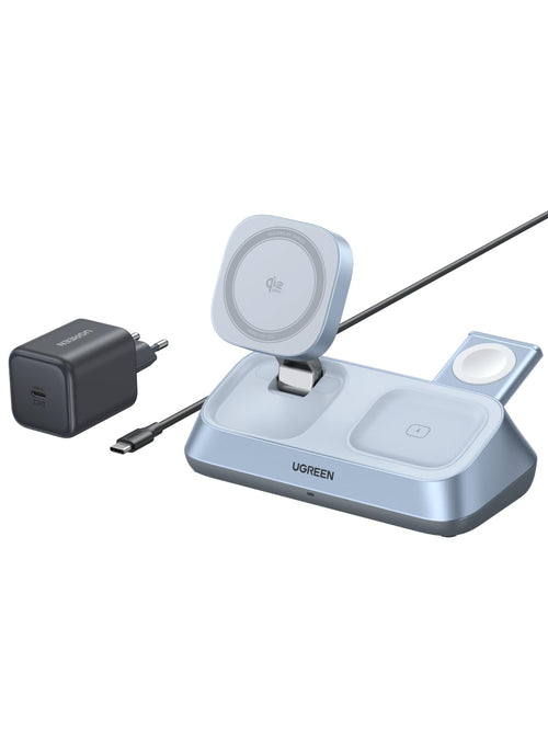 UGREEN MagFlow 3-in-1 Magnetic Wireless Ladeständer 25W Qi2