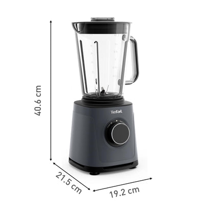 Tefal PerfectMix Essential Hochgeschwindigkeits-Standmixer - Grau 1200W