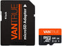 VANTRUE microSD Speicherkarte 64GB UHS-I U3 4K mit SD-Adapter