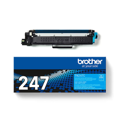 BROTHER TN-247C Tonerkartusche für Laserdrucker – Cyan