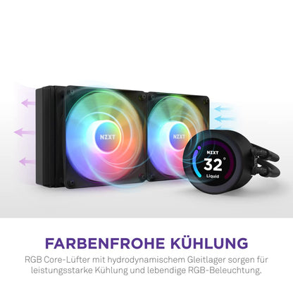 NZXT Kraken Elite 360 RGB AIO CPU Wasserkühlung - Schwarz