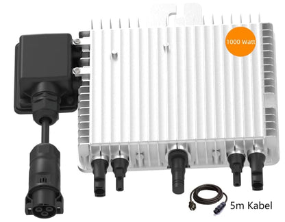 Deye SUN-M100G4-EU-Q0 Mikrowechselrichter 1000W - 5m Kabel