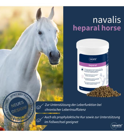navalis heparal Pferde Leber Pellets Diät-Ergänzung 1 kg