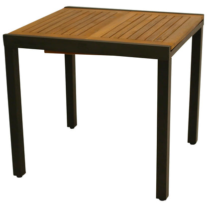 Gartentisch ausziehbar DEGAMO Vicenza 80-120x70 cm, Akazienholz –