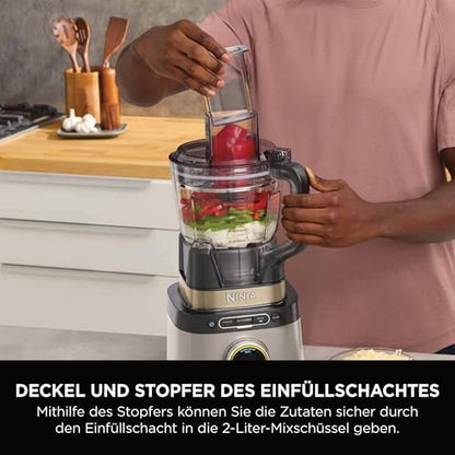Ninja 3-in-1 Detect Power Blender Küchenmaschine Pro - Stone Gold