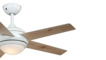 aireRyder Fresco Deckenventilator mit Licht, Fernbedienung 112cm Weiss