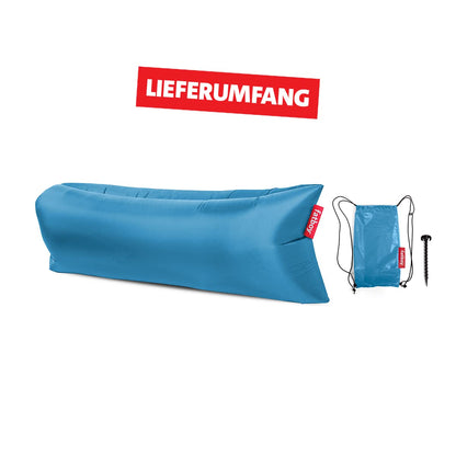 Fatboy Lamzac 3.0 Aufblasbares Sofa Liege - Himmelblau